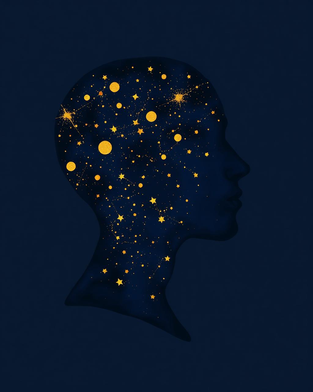 An abstract illustration representing the sovereign soul — a flame rising from water under rays of light.